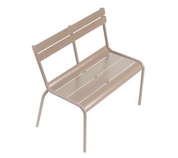 Banc LUXEMBOURG KID de Fermob, Muscade Banc LUXEMBOURG KID de Fermob, Muscade