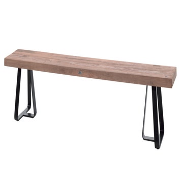 Banc Fanny de Gescova, 250X40 H46, Teck primitif