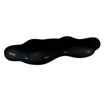 Banc LAVA de Vondom, Noir