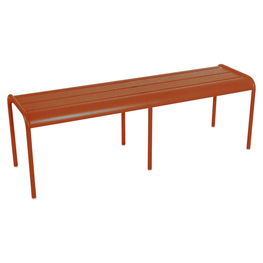 Banc LUXEMBOURG de Fermob, Orange confite Banc LUXEMBOURG de Fermob, Orange confite