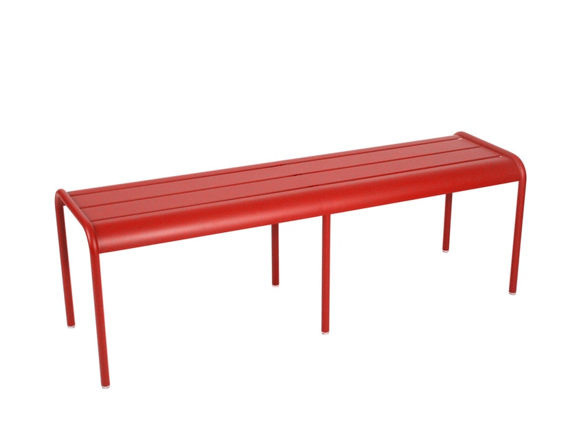 Banc LUXEMBOURG de Fermob piment Banc LUXEMBOURG de Fermob piment