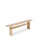 Banc SNOOP de Woak, 220 x 35 cm, Chêne huilé
