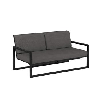 Banquette 2 places NINIX LOUNGE de Royal Botania, Noir