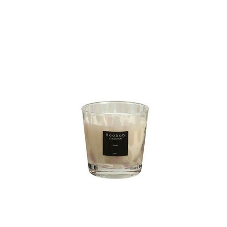Bougie MAX One White PEARLS de Baobab Collection Bougie MAX One White PEARLS de Baobab Collection