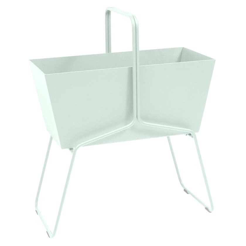Jardinière haute BASKET de Fermob, Menthe glaciale Jardinière haute BASKET de Fermob, Menthe glaciale