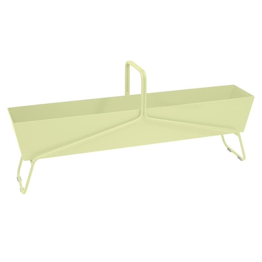 Jardinière format long BASKET de Fermob, Citron givré Jardinière format long BASKET de Fermob, Citron givré