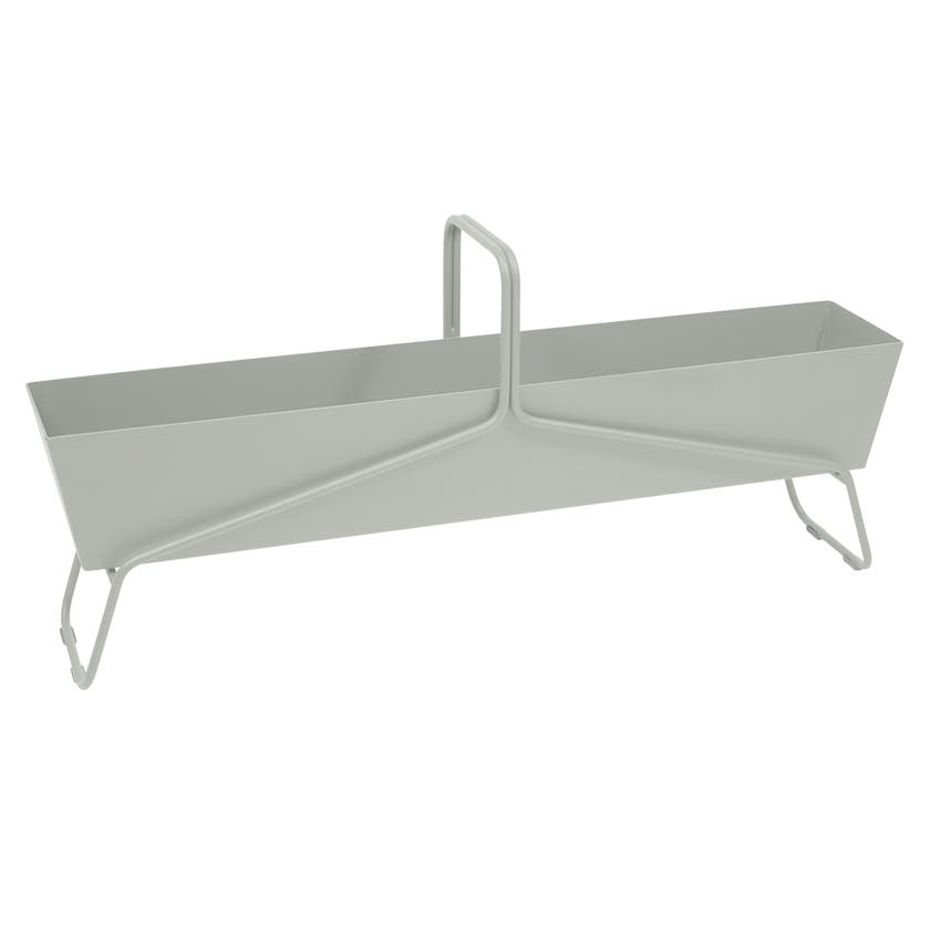 Jardinière format long BASKET de Fermob, Gris argile Jardinière format long BASKET de Fermob, Gris argile