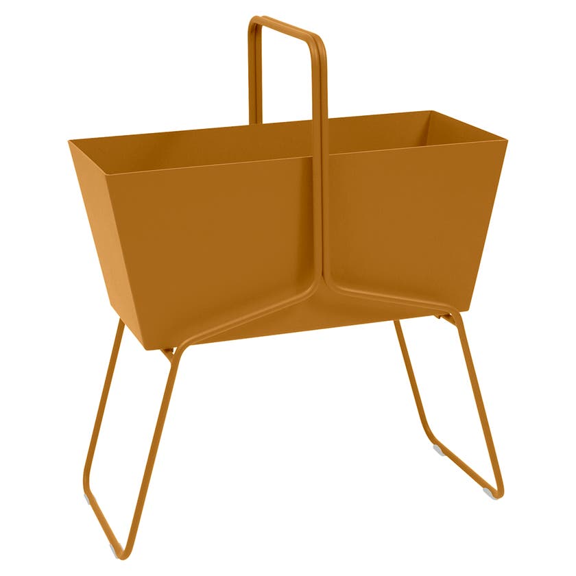 Jardinière haute BASKET de Fermob, Pain d'épices Jardinière haute BASKET de Fermob, Pain d'épices