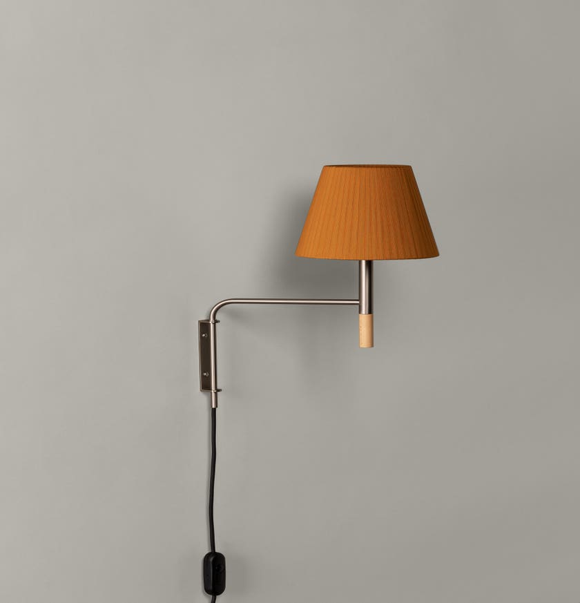 Applique BC1 Métal Nickel Ruban Moutarde