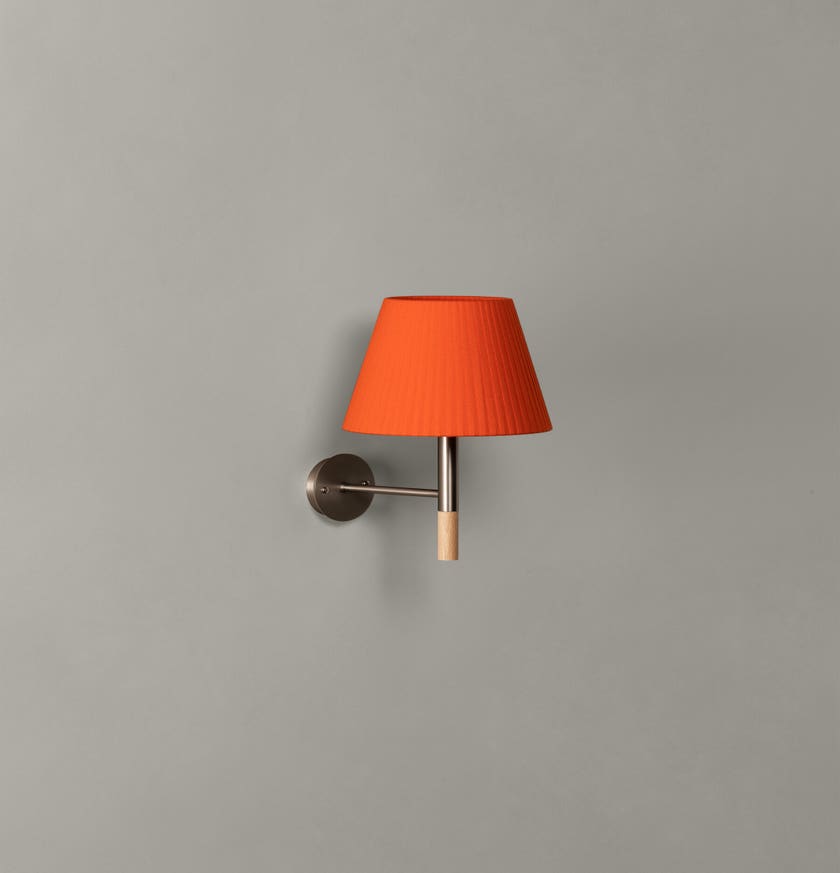 Applique BC2 Métal Nickel Ruban Rouge-Ambre