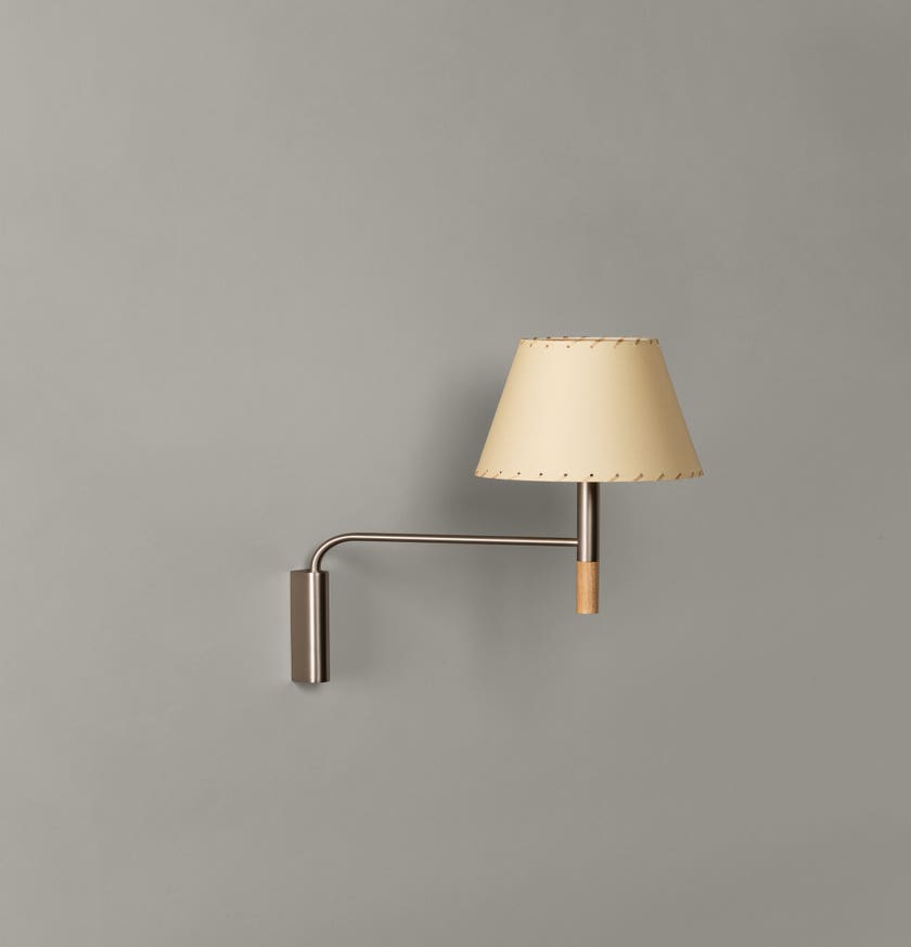 Applique BC3 Métal Nickel Parchemin Beige
