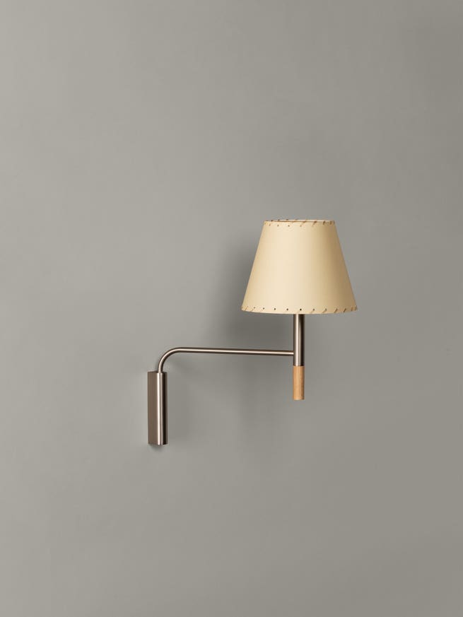 Applique BC3 Métal Nickel Parchemin Beige Applique BC3 Métal Nickel Parchemin Beige