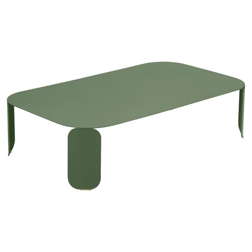 Table basse rectangulaire BEBOP de Fermob, H.29, Cactus Table basse rectangulaire BEBOP de Fermob, H.29, Cactus