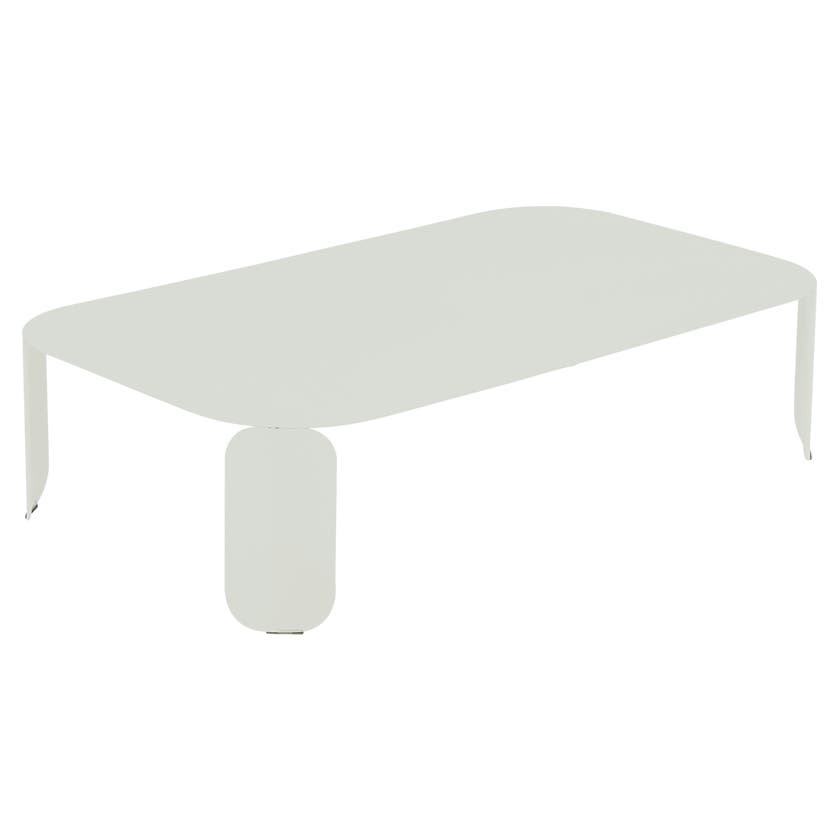 Table basse rectangulaire BEBOP de Fermob, H.29, Gris argile Table basse rectangulaire BEBOP de Fermob, H.29, Gris argile