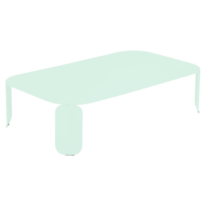 Table basse rectangulaire BEBOP de Fermob, H.29, Menthe glaciale Table basse rectangulaire BEBOP de Fermob, H.29, Menthe glaciale