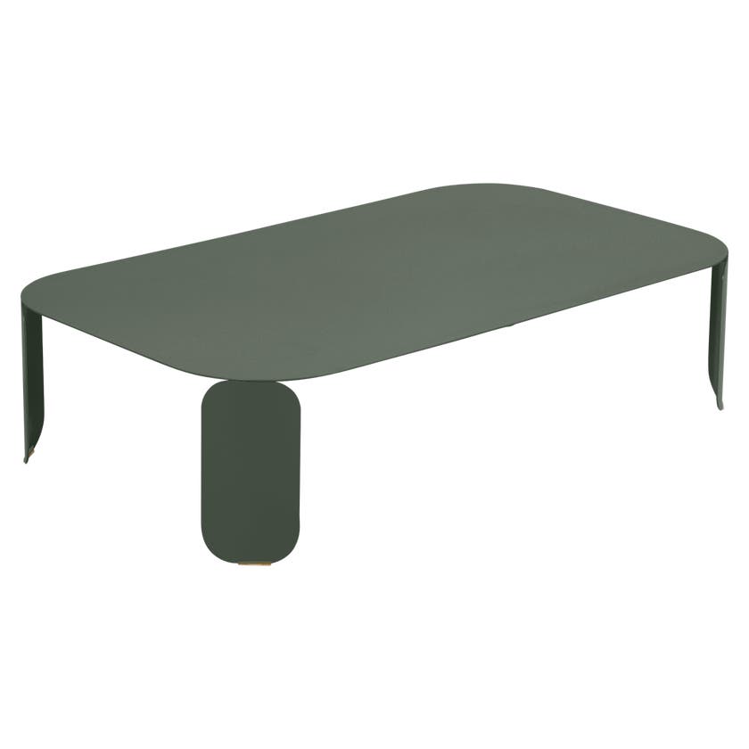 Table basse rectangulaire BEBOP de Fermob, H.29, Romarin Table basse rectangulaire BEBOP de Fermob, H.29, Romarin