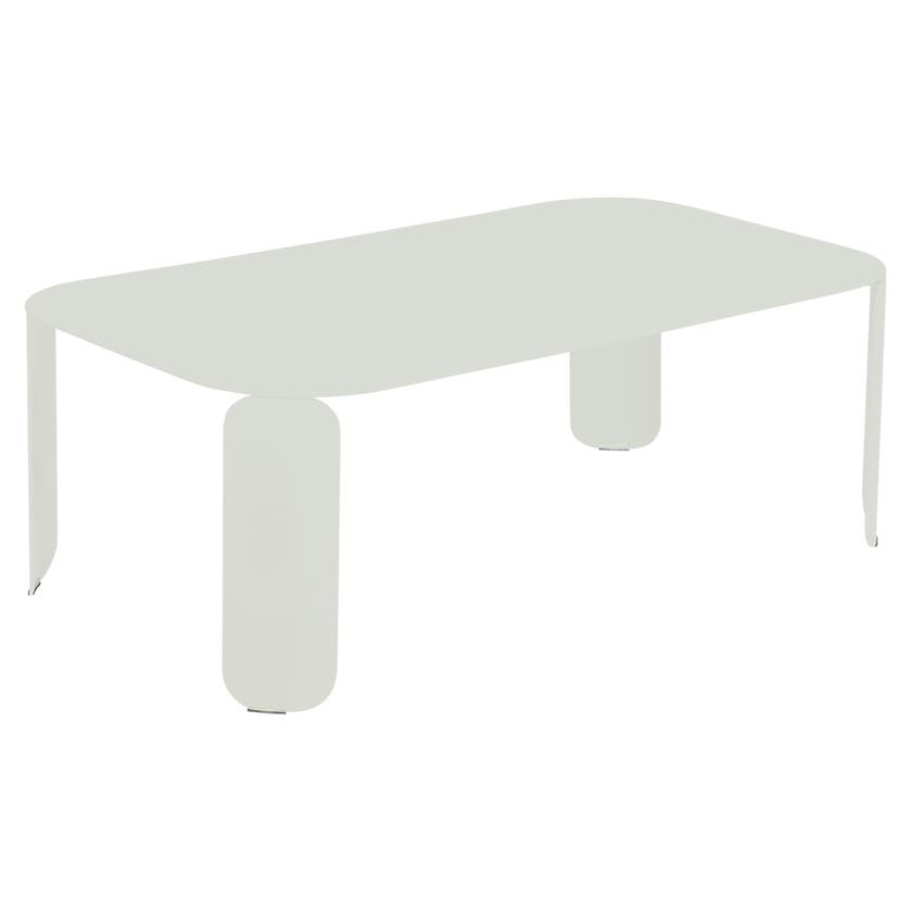 Table basse rectangulaire BEBOP de Fermob, H.42, Gris argile Table basse rectangulaire BEBOP de Fermob, H.42, Gris argile