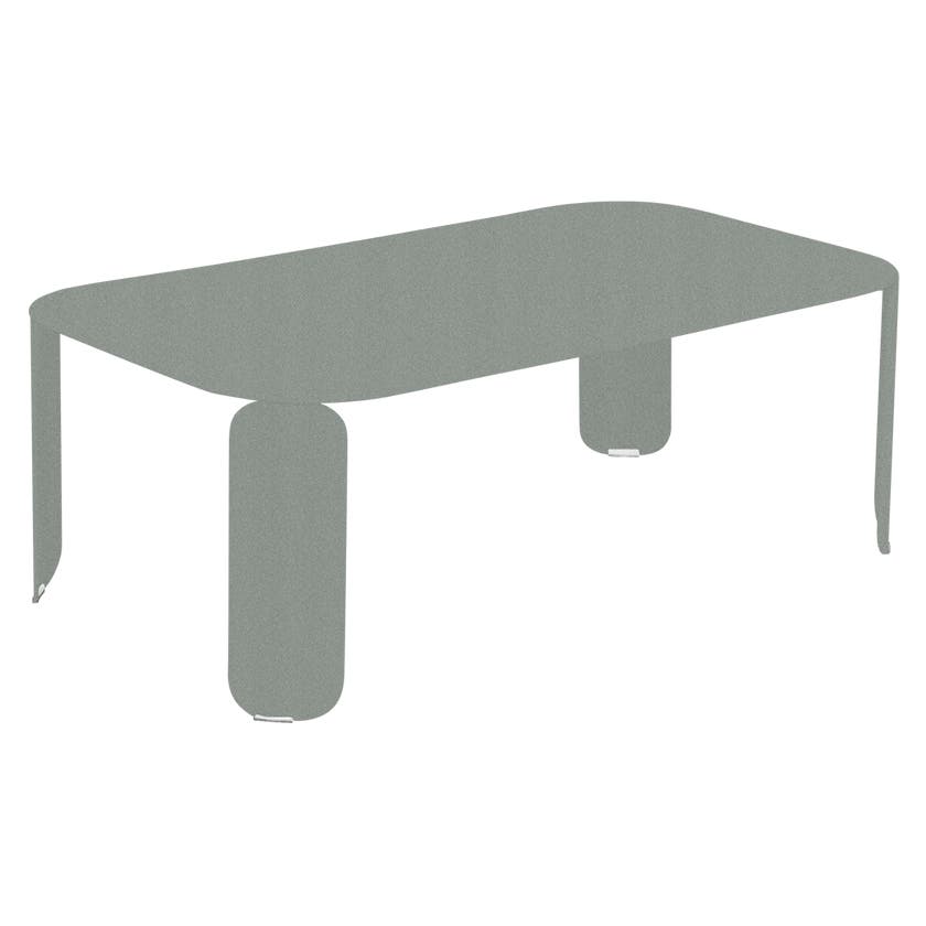 Table basse rectangulaire BEBOP de Fermob, H.42, Gris lapilli Table basse rectangulaire BEBOP de Fermob, H.42, Gris lapilli