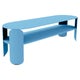 Console basse BEBOP 120x40cm, Bleu maya