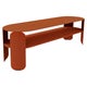 Console basse BEBOP 120x40cm, Orange confite