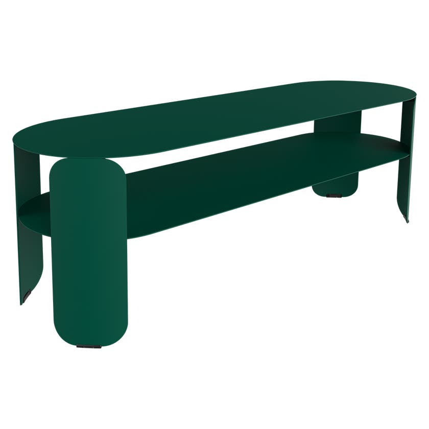 Console basse BEBOP 120x40cm de Fermob, Cèdre Console basse BEBOP 120x40cm de Fermob, Cèdre