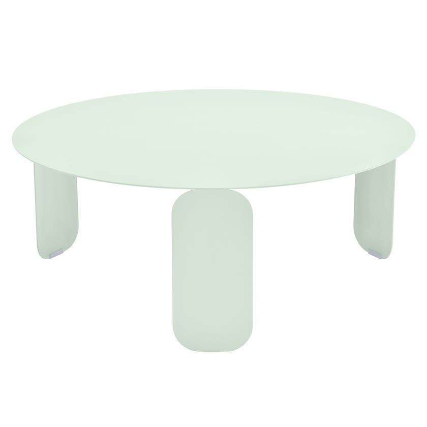 Table basse BEBOP de Fermob, D. 80, Menthe glaciale Table basse BEBOP de Fermob, D. 80, Menthe glaciale