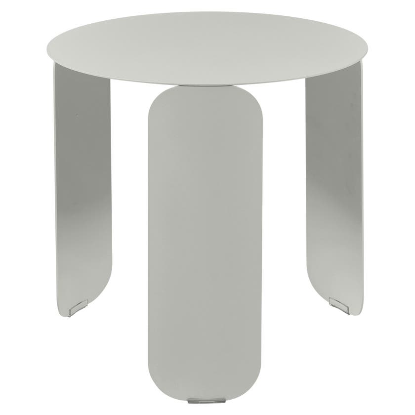 Table basse BEBOP de Fermob, D. 45, Gris argile Table basse BEBOP de Fermob, D. 45, Gris argile