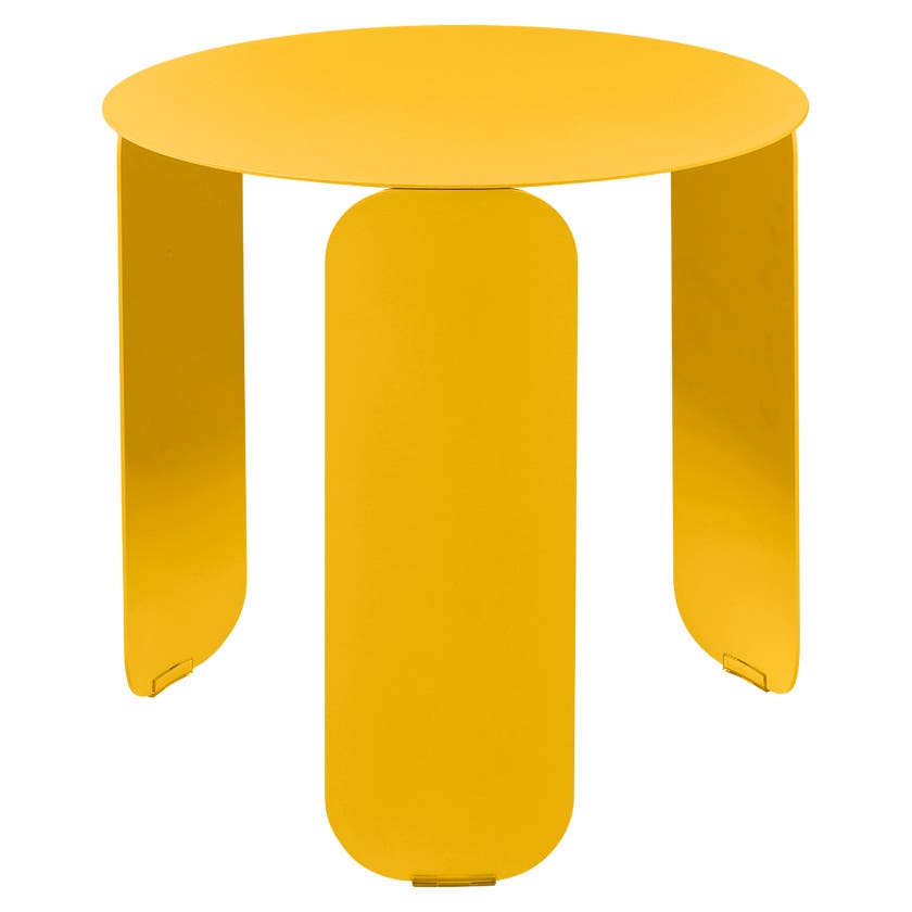 Table basse BEBOP de Fermob, D. 45, Miel Table basse BEBOP de Fermob, D. 45, Miel