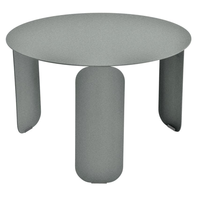 Table basse BEBOP de Fermob, D. 60, Gris lapilli Table basse BEBOP de Fermob, D. 60, Gris lapilli