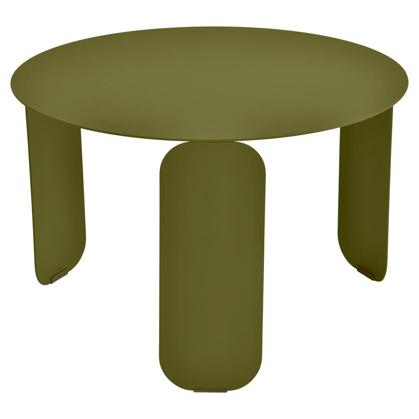 Table basse BEBOP de Fermob, D. 60, Pesto Table basse BEBOP de Fermob, D. 60, Pesto
