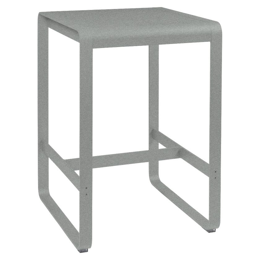 Table haute BELLEVIE de Fermob, 74 x 80, Gris lapilli Table haute BELLEVIE de Fermob, 74 x 80, Gris lapilli