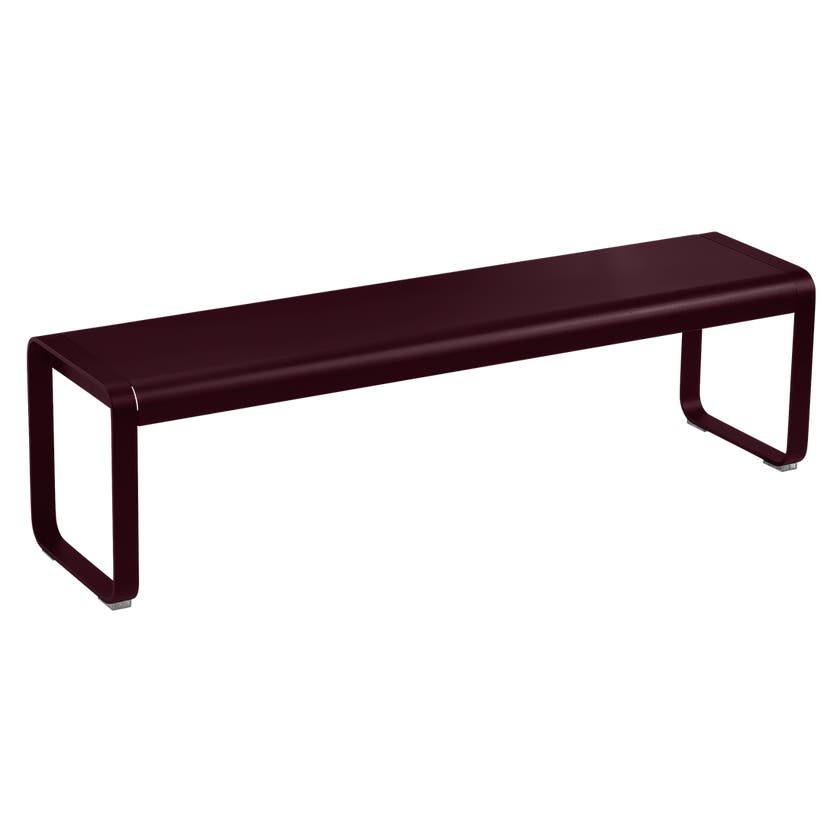 Banc BELLEVIE de Fermob, Cerise noire Banc BELLEVIE de Fermob, Cerise noire
