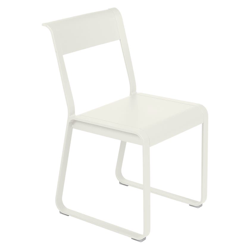 Chaise V2 BELLEVIE de Fermob, Gris argile Chaise V2 BELLEVIE de Fermob, Gris argile