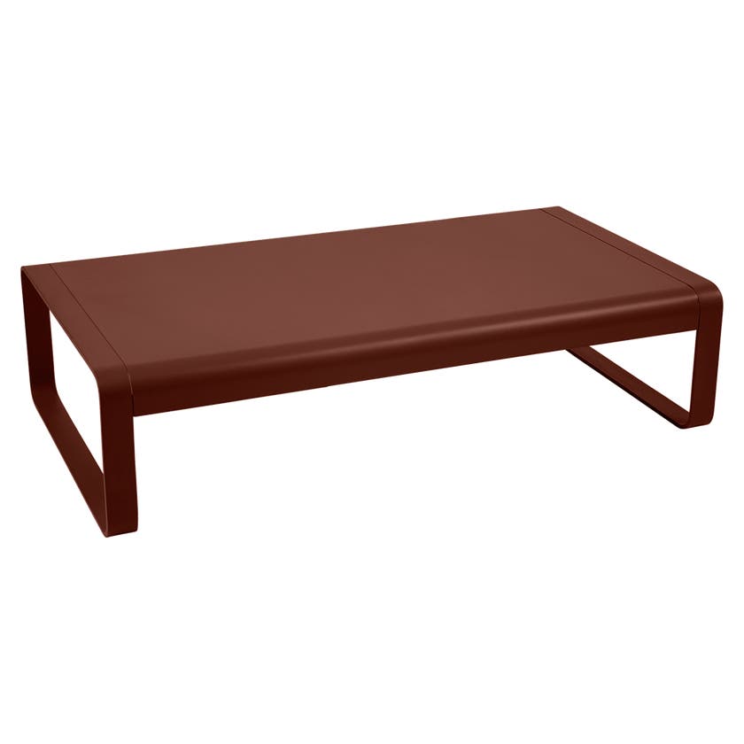 Table basse BELLEVIE GM de Fermob, Ocre rouge Table basse BELLEVIE GM de Fermob, Ocre rouge