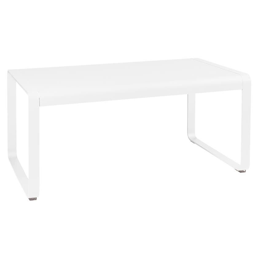 Table mi-haute BELLEVIE de Fermob, 140 x 80, Blanc coton Table mi-haute BELLEVIE de Fermob, 140 x 80, Blanc coton