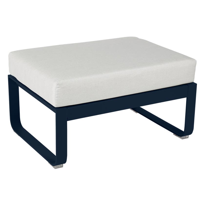 Pouf BELLEVIE de Fermob, Coussin Taupe grisé, Menthe glaciale Pouf BELLEVIE de Fermob, Coussin Taupe grisé, Menthe glaciale