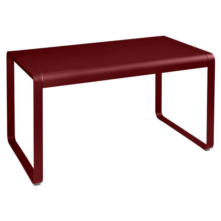 Table BELLEVIE de Fermob, 140 x 80, Piment Table BELLEVIE de Fermob, 140 x 80, Piment