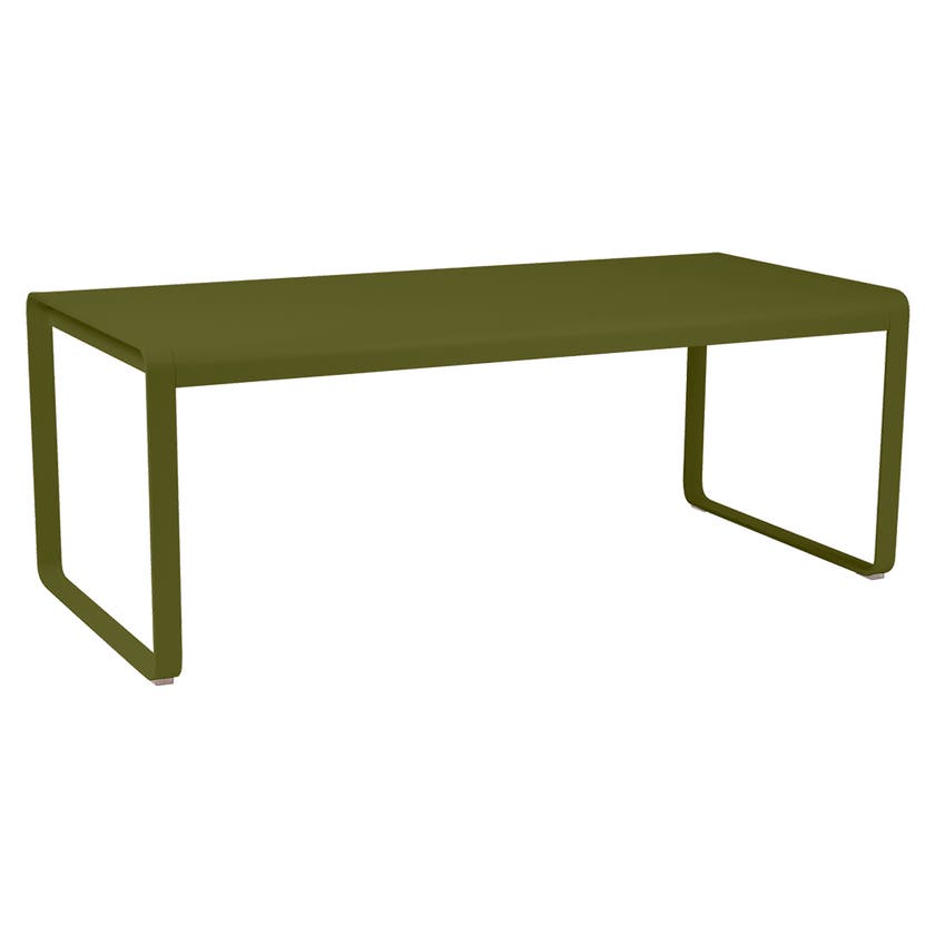 Table BELLEVIE de Fermob, 196 x 90, Pesto Table BELLEVIE de Fermob, 196 x 90, Pesto