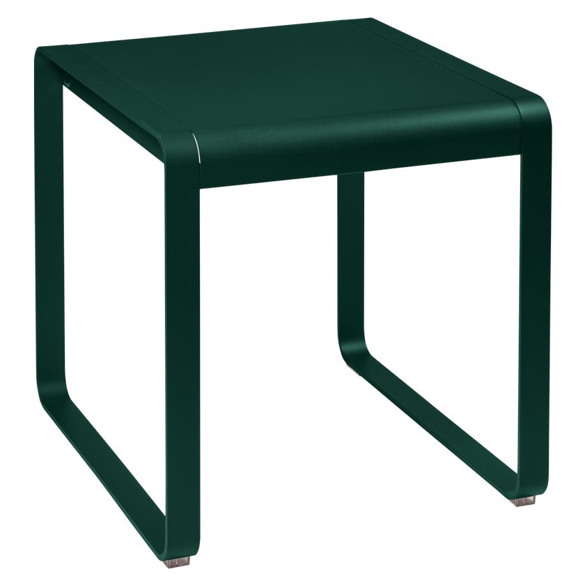 Table BELLEVIE de Fermob, 74 x 80, Vert cèdre Table BELLEVIE de Fermob, 74 x 80, Vert cèdre