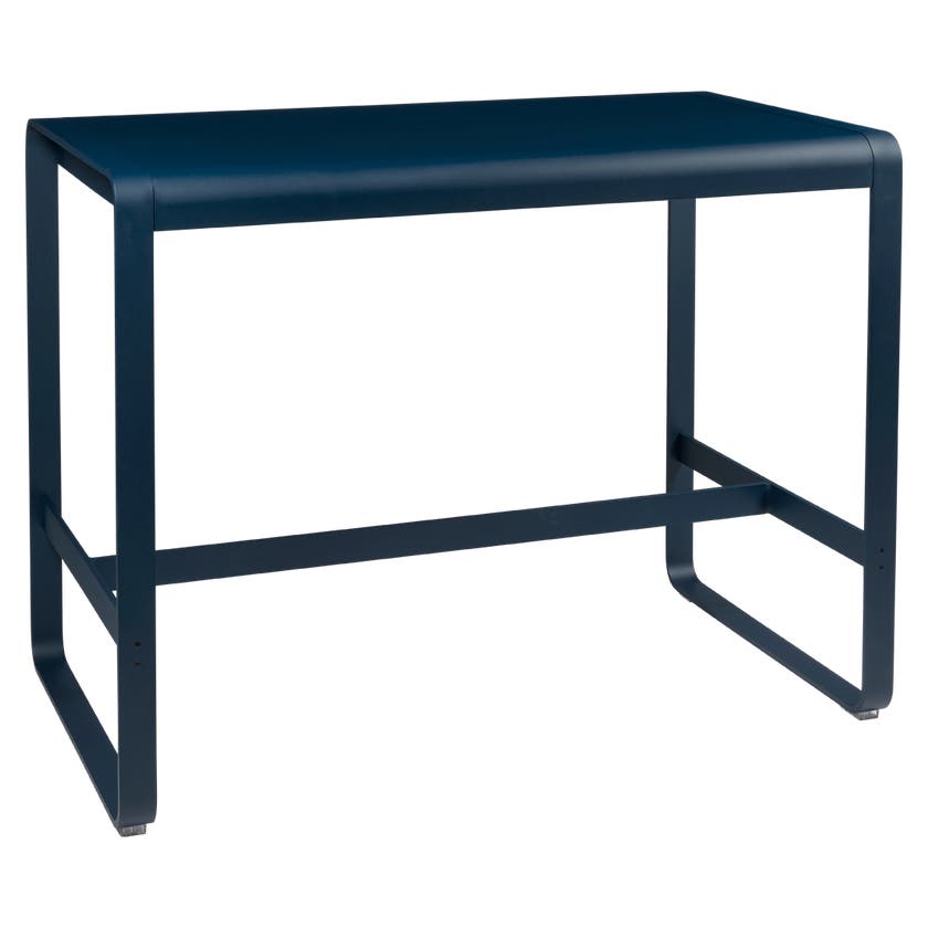 Table haute BELLEVIE de Fermob, 140 x 80, Bleu abysse Table haute BELLEVIE de Fermob, 140 x 80, Bleu abysse