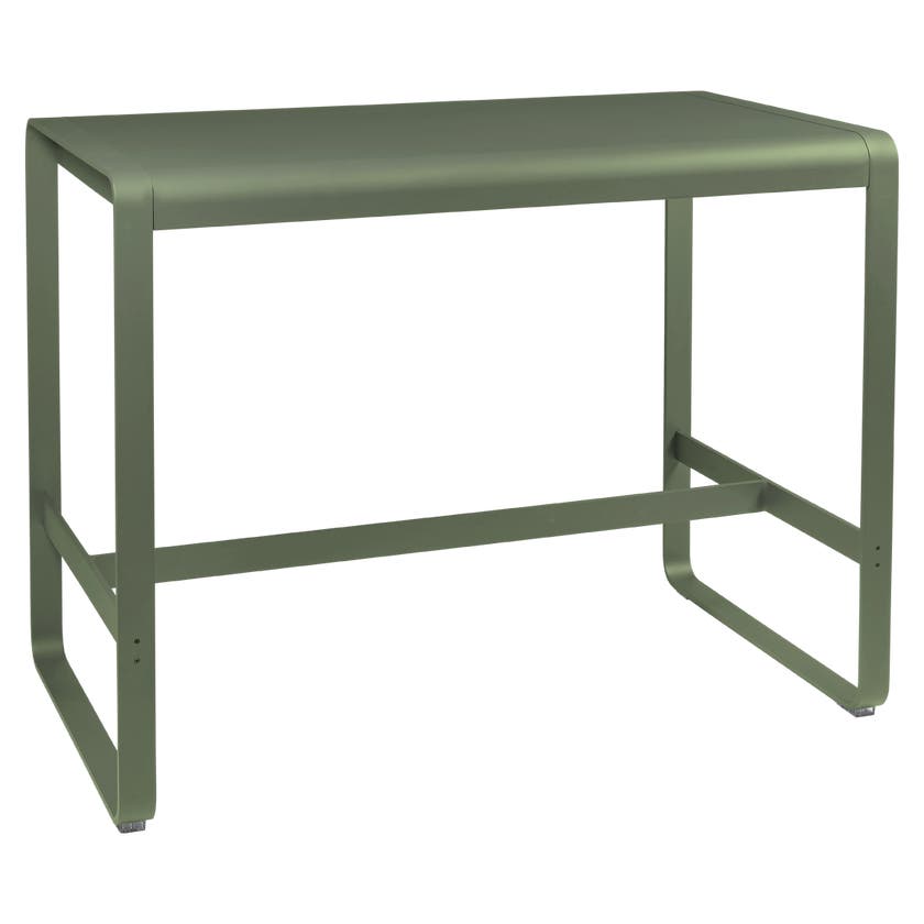 Table haute BELLEVIE de Fermob, 140 x 80, Cactus Table haute BELLEVIE de Fermob, 140 x 80, Cactus