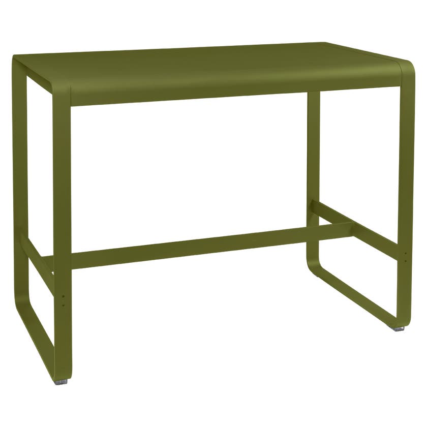 Table haute BELLEVIE de Fermob, 140 x 80, Pesto Table haute BELLEVIE de Fermob, 140 x 80, Pesto