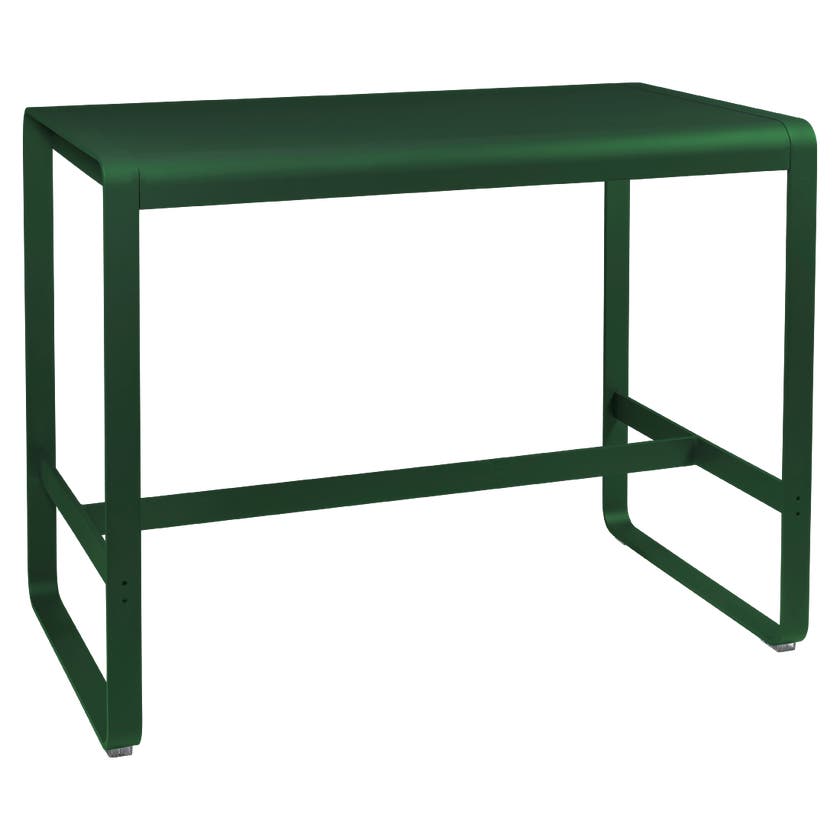 Table haute BELLEVIE de Fermob, 140 x 80, Vert cèdre Table haute BELLEVIE de Fermob, 140 x 80, Vert cèdre