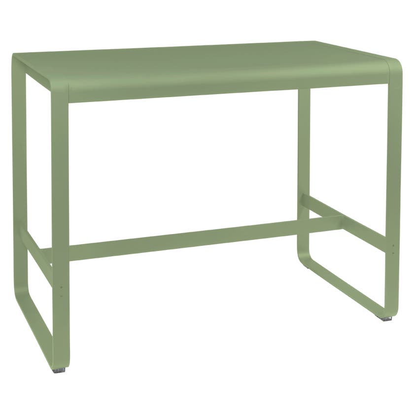 Table haute BELLEVIE de Fermob, 140 x 80, Tilleul Table haute BELLEVIE de Fermob, 140 x 80, Tilleul