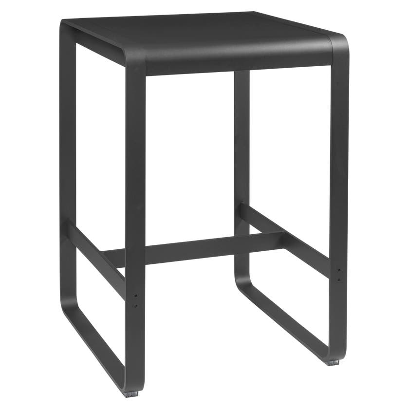 Table haute BELLEVIE de Fermob, 74 x 80, Carbone Table haute BELLEVIE de Fermob, 74 x 80, Carbone