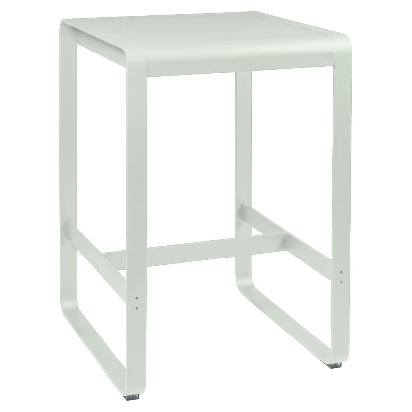 Table haute BELLEVIE de Fermob, 74 x 80, Gris argile Table haute BELLEVIE de Fermob, 74 x 80, Gris argile