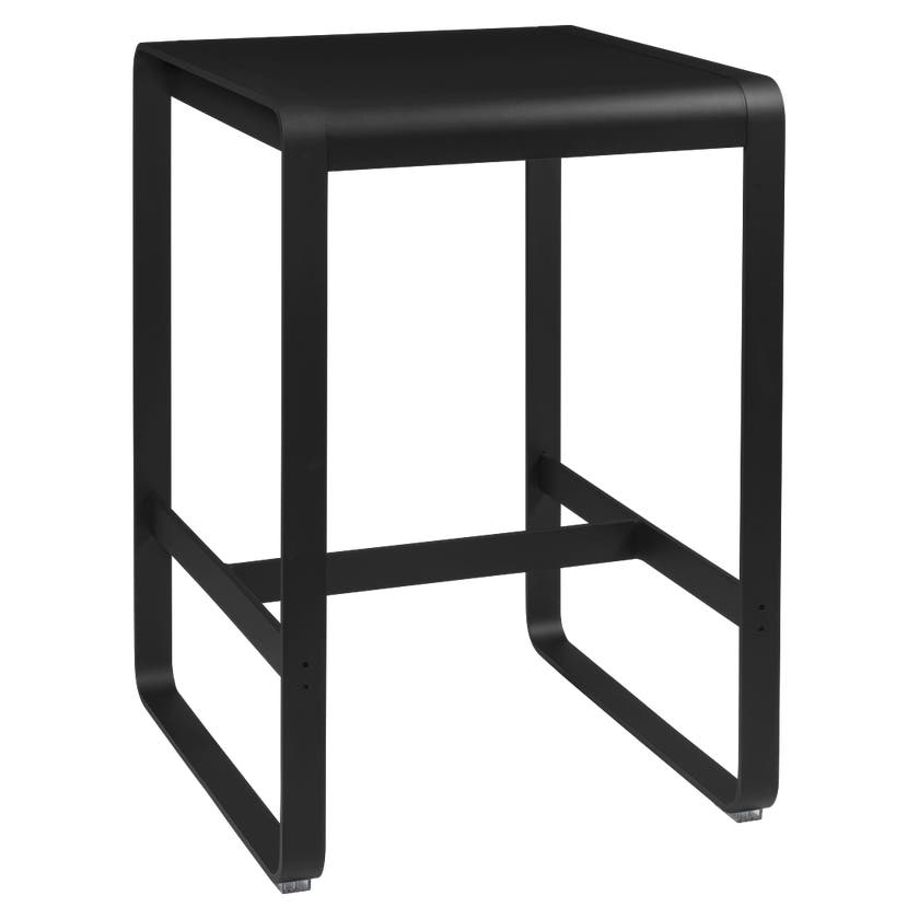 Table haute BELLEVIE de Fermob, 74 x 80, Réglisse Table haute BELLEVIE de Fermob, 74 x 80, Réglisse