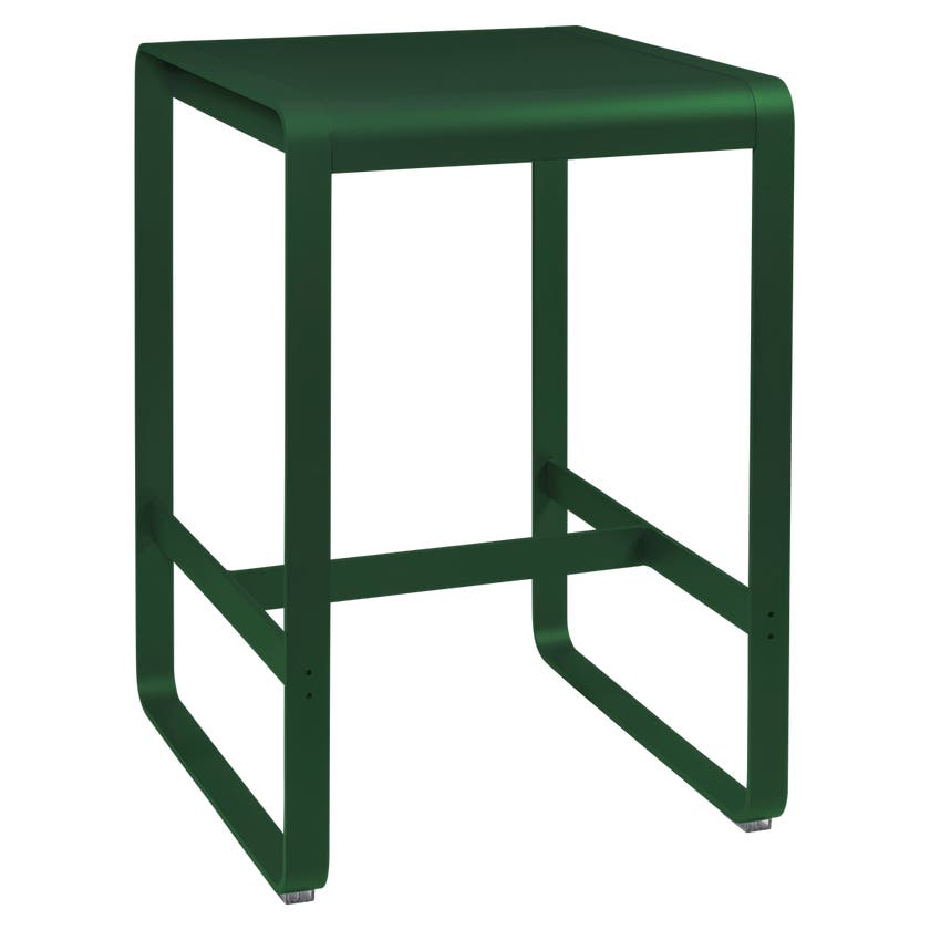 Table haute BELLEVIE de Fermob, 74 x 80, Vert cèdre Table haute BELLEVIE de Fermob, 74 x 80, Vert cèdre