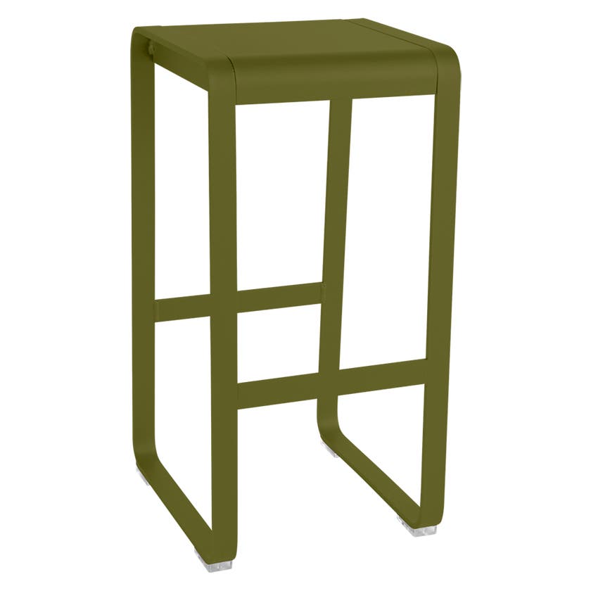 Tabouret haut sans dossier BELLEVIE de Fermob, Pesto Tabouret haut sans dossier BELLEVIE de Fermob, Pesto