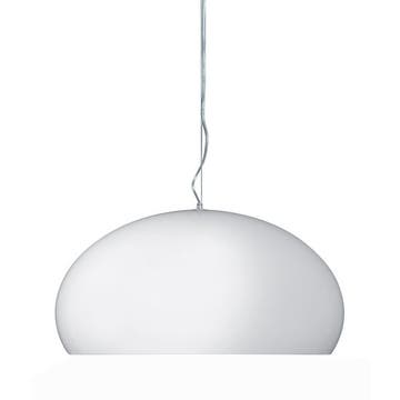 Suspension BIG FL/Y de Kartell, Blanc
